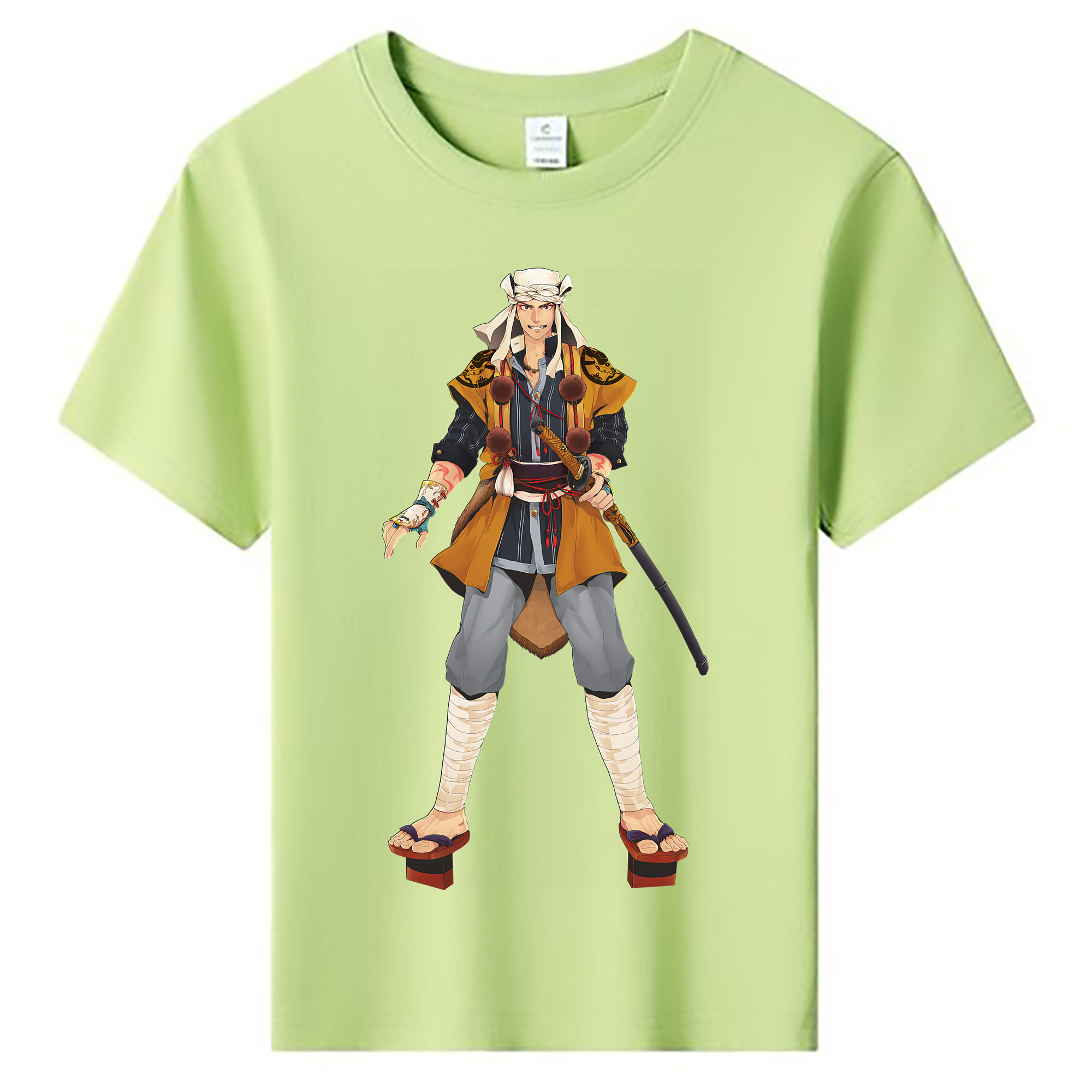 （画像用） 刀剣乱舞 Touken Ranbu 綿100％キッズTシャツ（フロントプリント）
